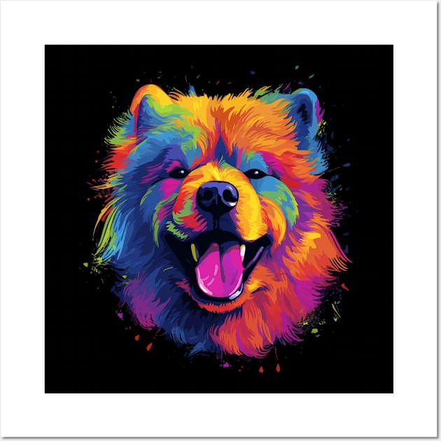 Chow Chow Smiling Wall Art by JH Mart